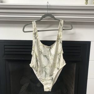 Free People leotard w/ low back